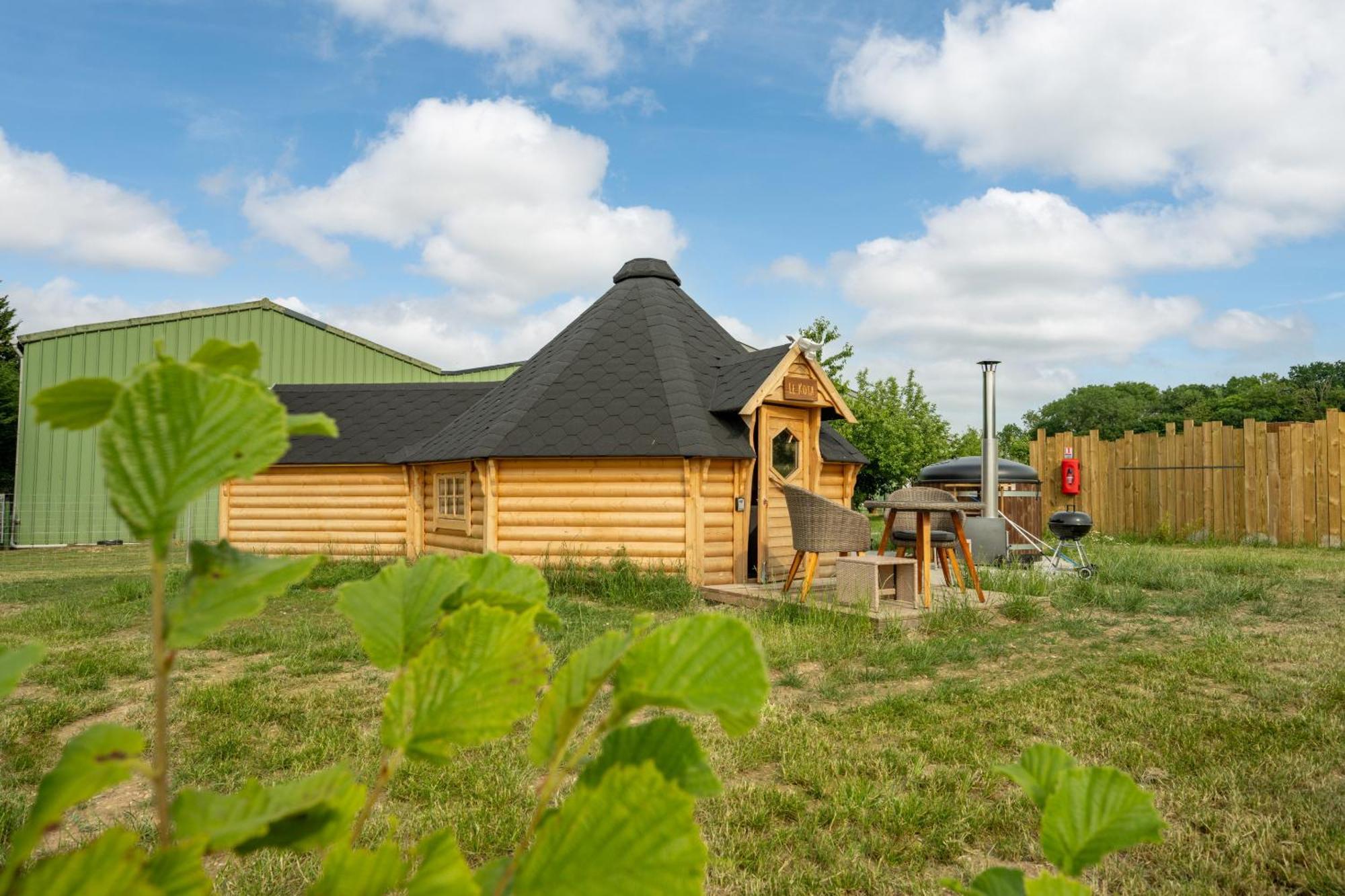 Ferienhaus Insolites A La Ferme - Yourte, Kota Ou Pod Farbus