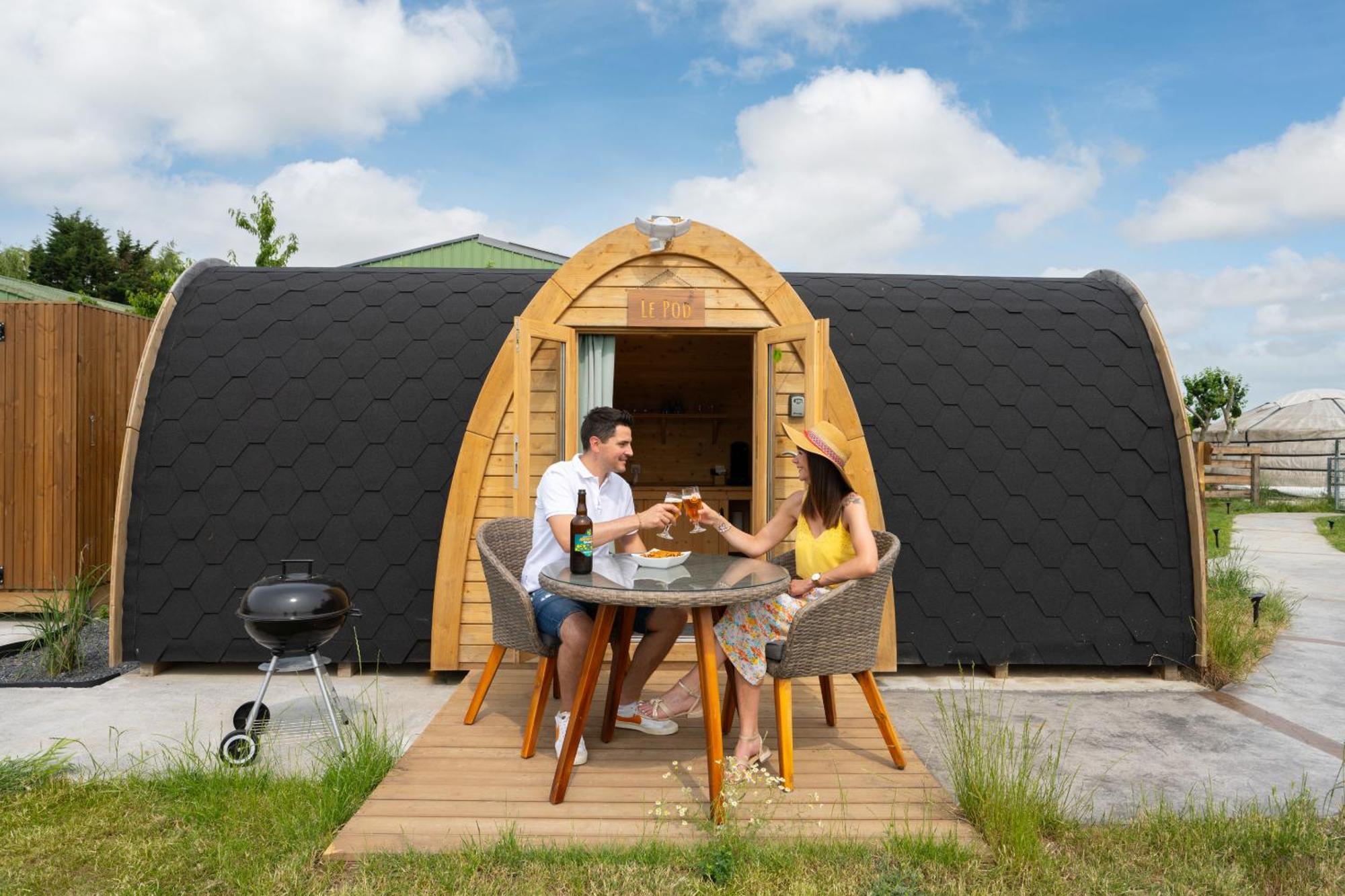 Ferienhaus Insolites A La Ferme - Yourte, Kota Ou Pod